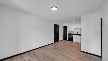 Unfurnished Living Area at The District Apartments, Memphis, 38115